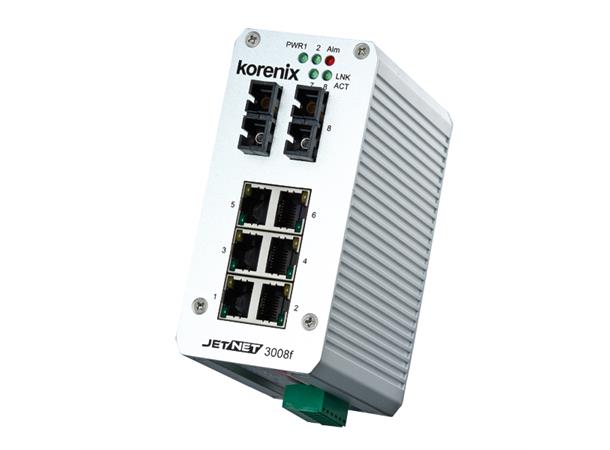 Korenix JetNet 3008f-m Switch 6Tx  2Fx  MM SC